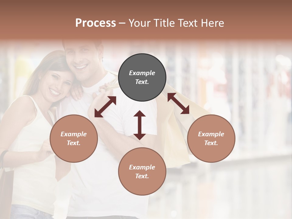 Shopaholic Shop Young PowerPoint Template