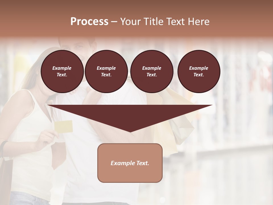Shopaholic Shop Young PowerPoint Template
