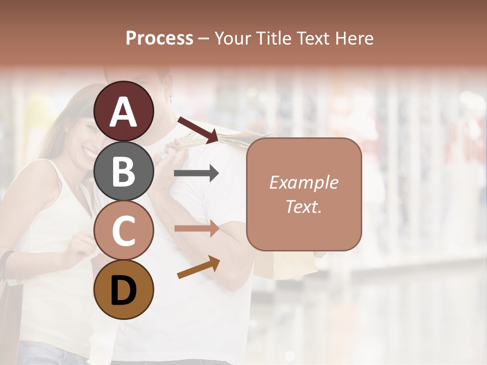 Shopaholic Shop Young PowerPoint Template