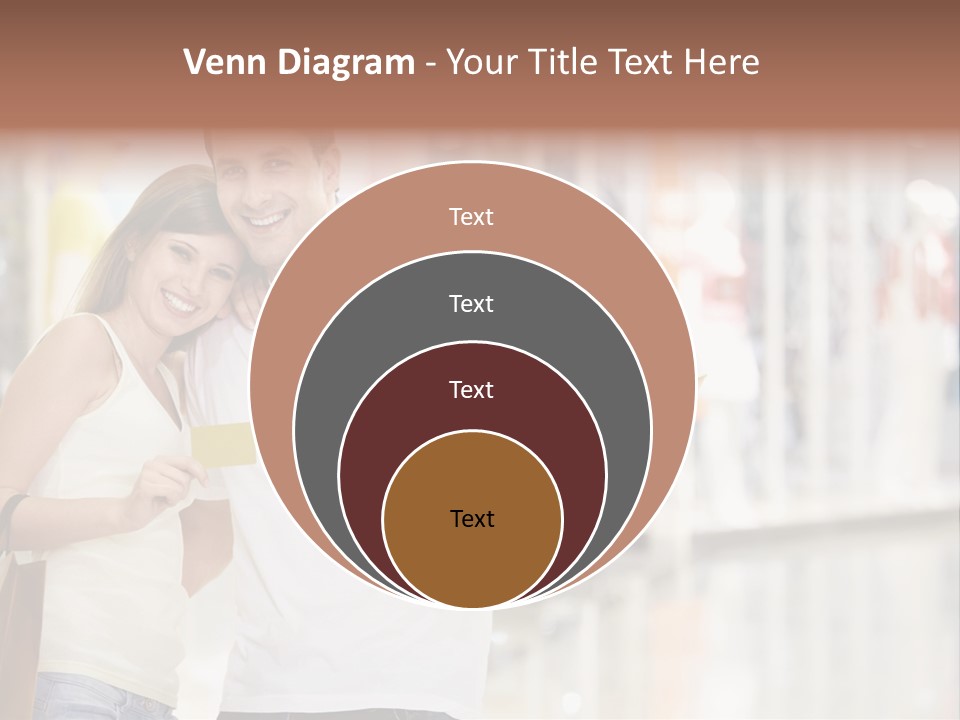 Shopaholic Shop Young PowerPoint Template