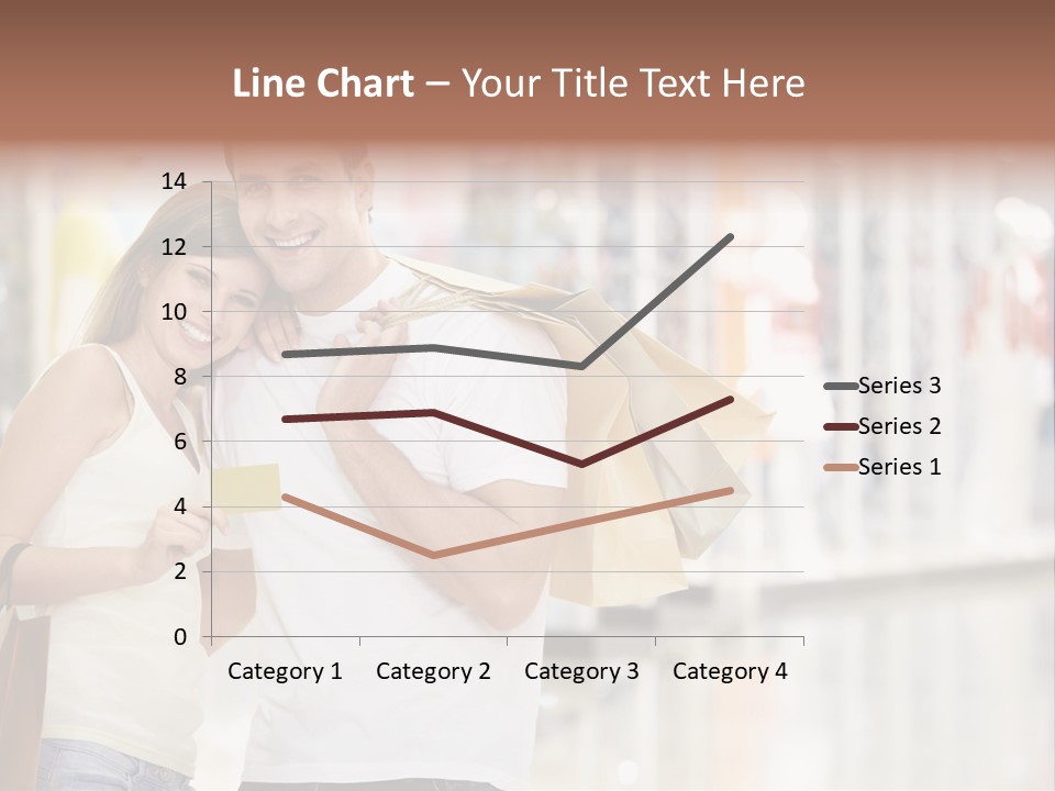 Shopaholic Shop Young PowerPoint Template