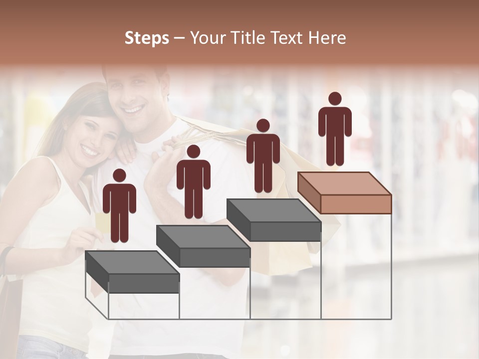 Shopaholic Shop Young PowerPoint Template