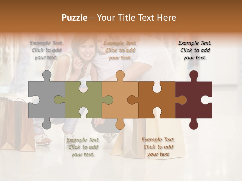 Female Father Child PowerPoint Template