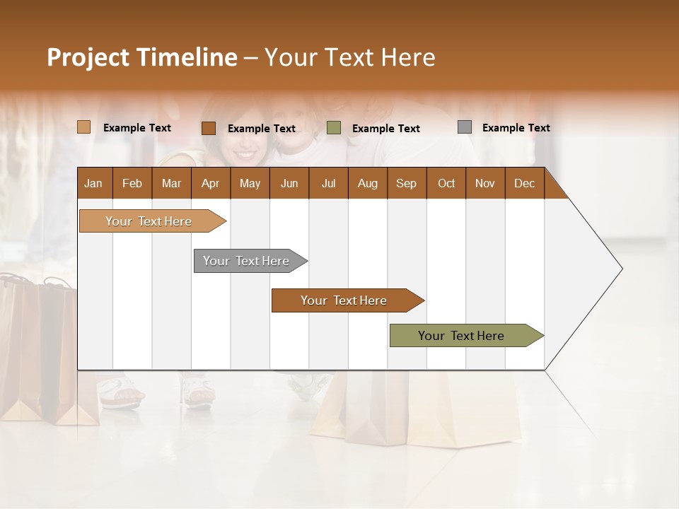 Female Father Child PowerPoint Template