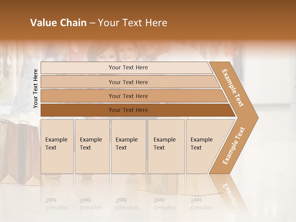 Female Father Child PowerPoint Template