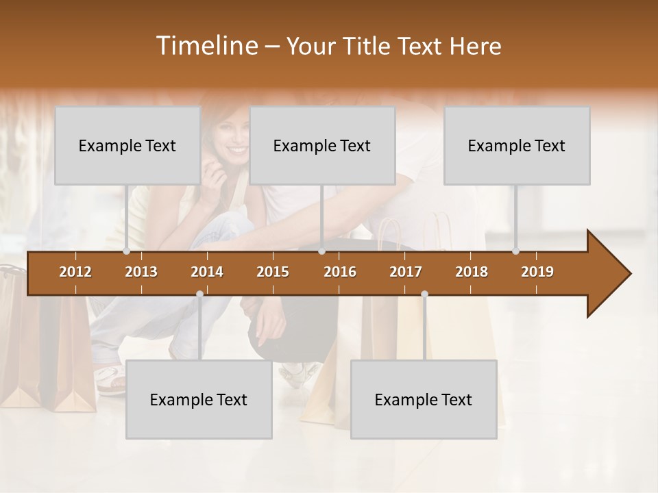 Female Father Child PowerPoint Template