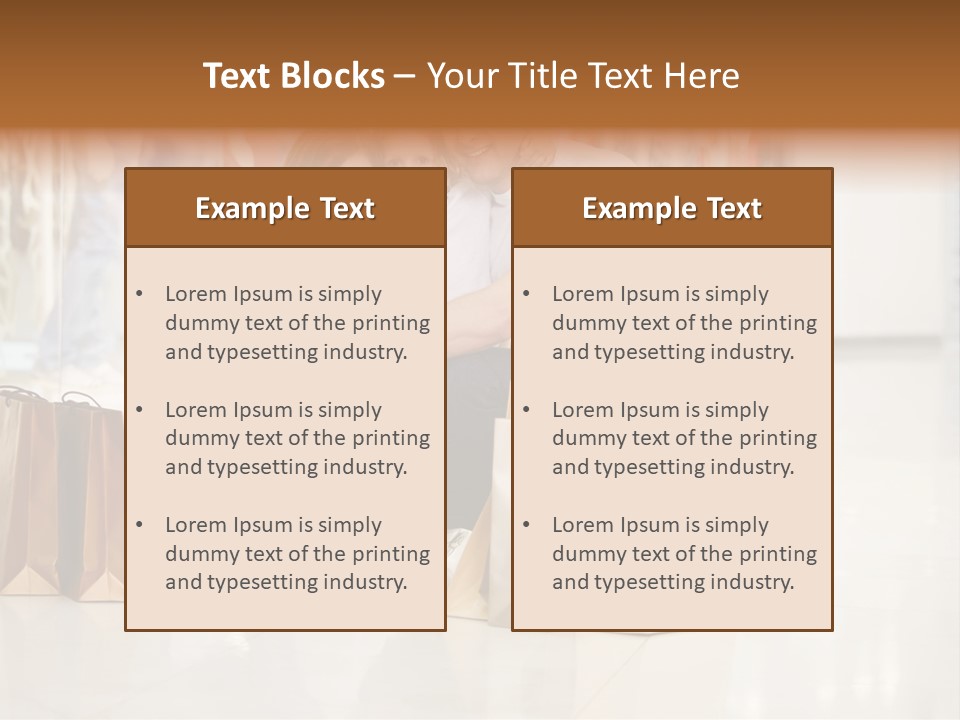 Female Father Child PowerPoint Template