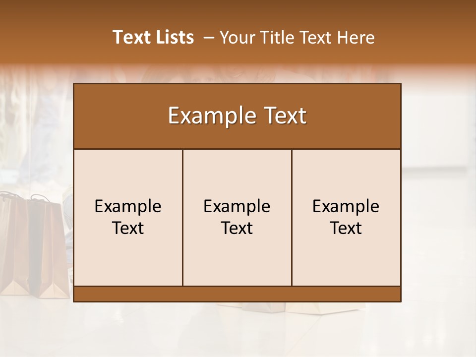 Female Father Child PowerPoint Template
