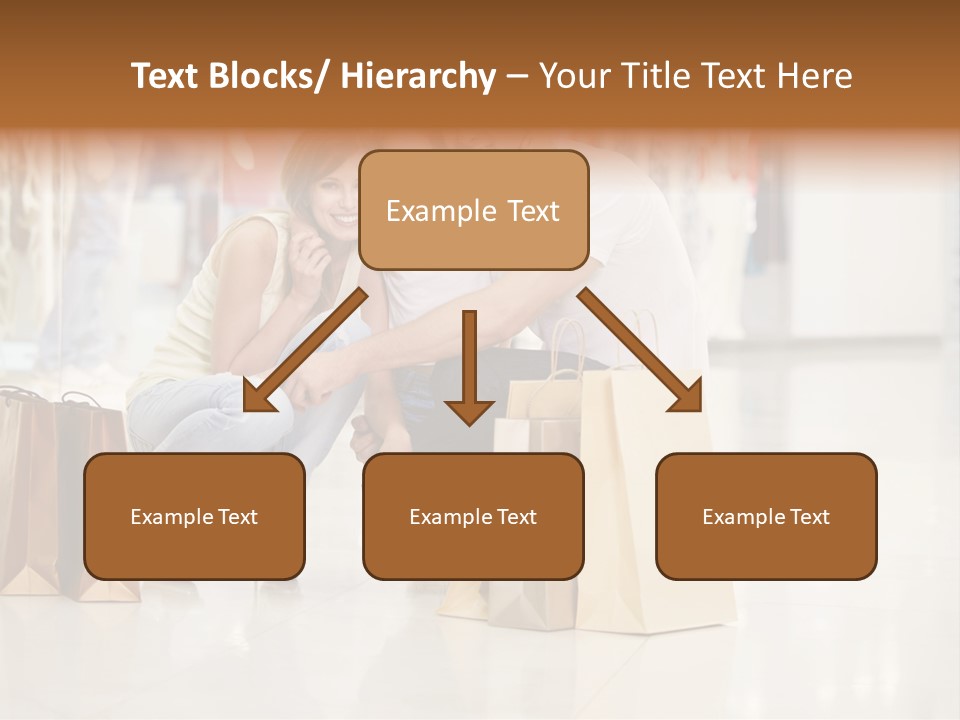 Female Father Child PowerPoint Template