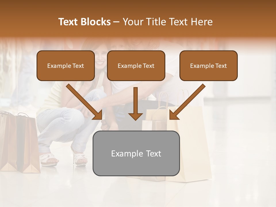 Female Father Child PowerPoint Template