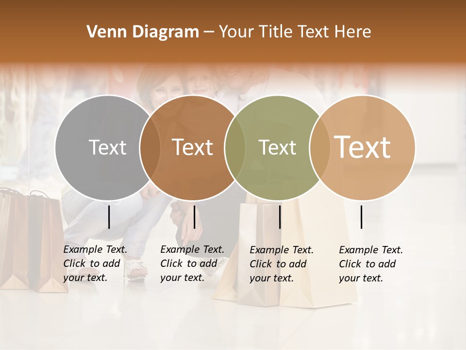 Female Father Child PowerPoint Template