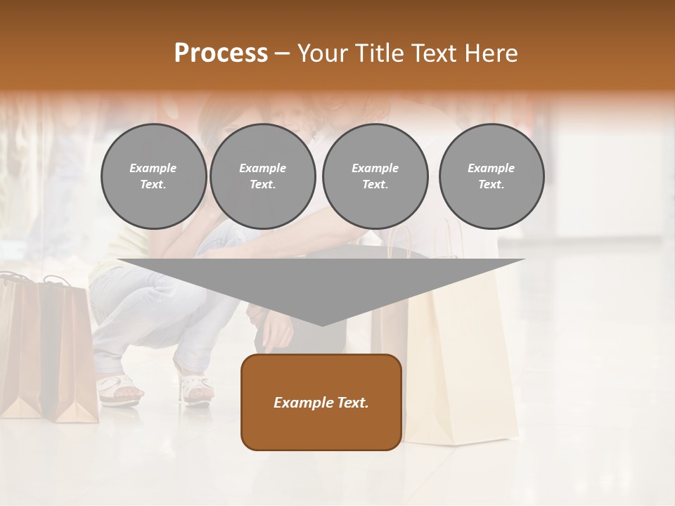 Female Father Child PowerPoint Template