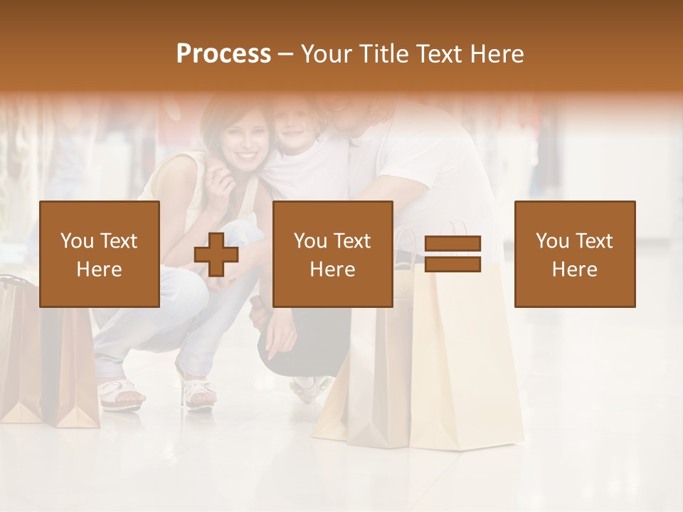 Female Father Child PowerPoint Template
