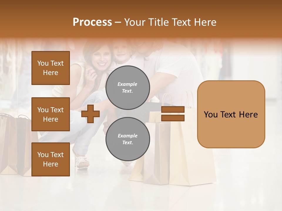 Female Father Child PowerPoint Template
