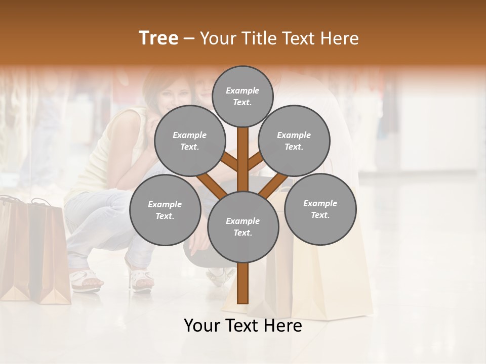 Female Father Child PowerPoint Template