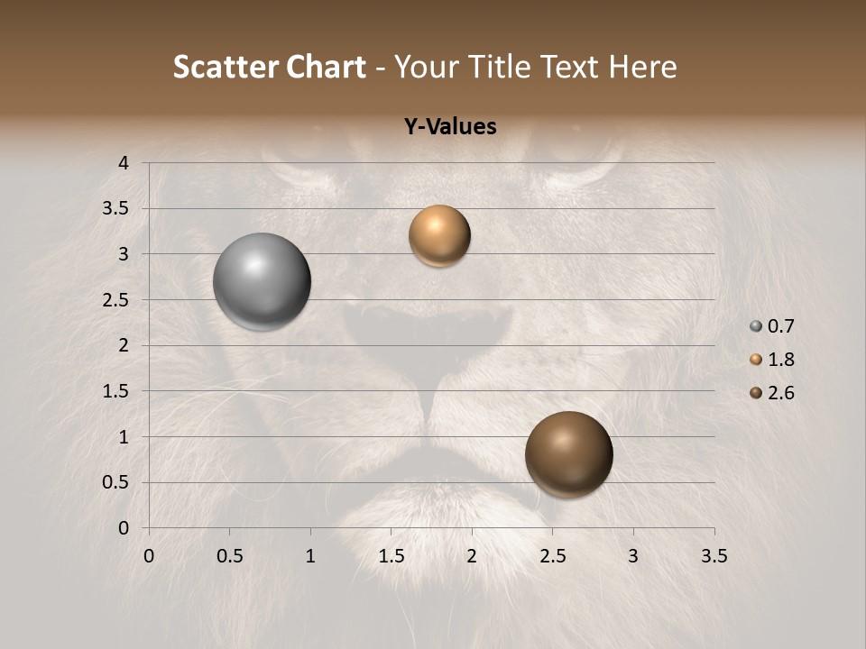 Noble Lion Mane PowerPoint Template