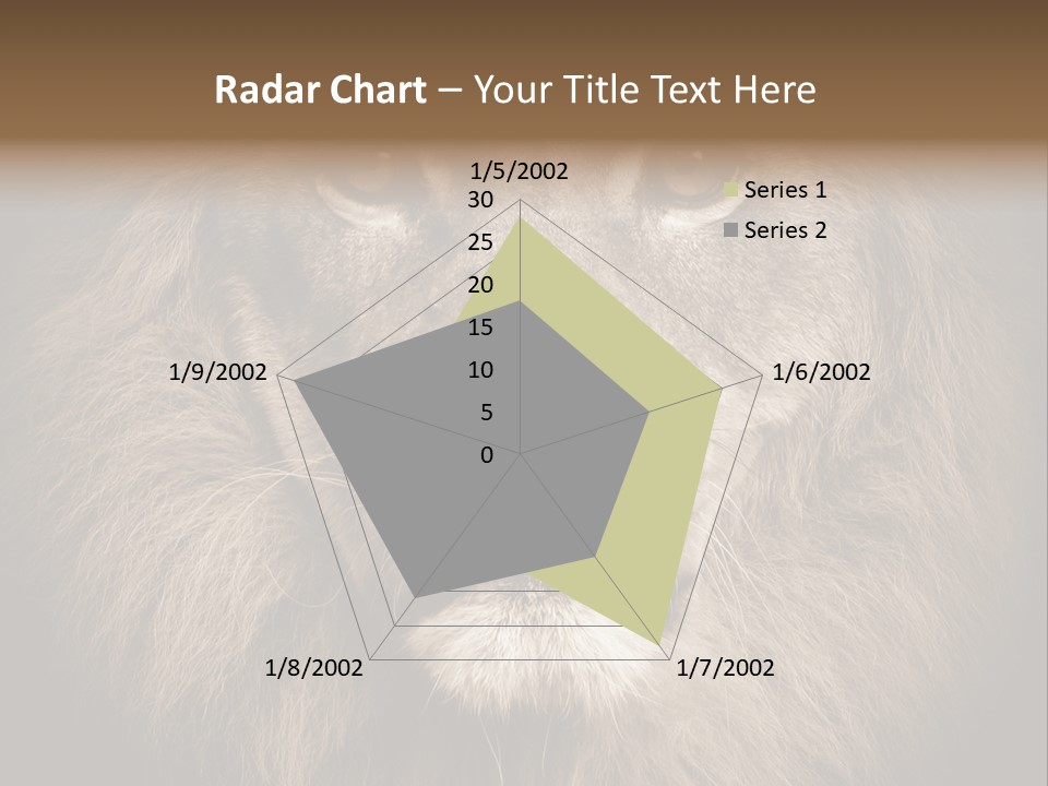Noble Lion Mane PowerPoint Template