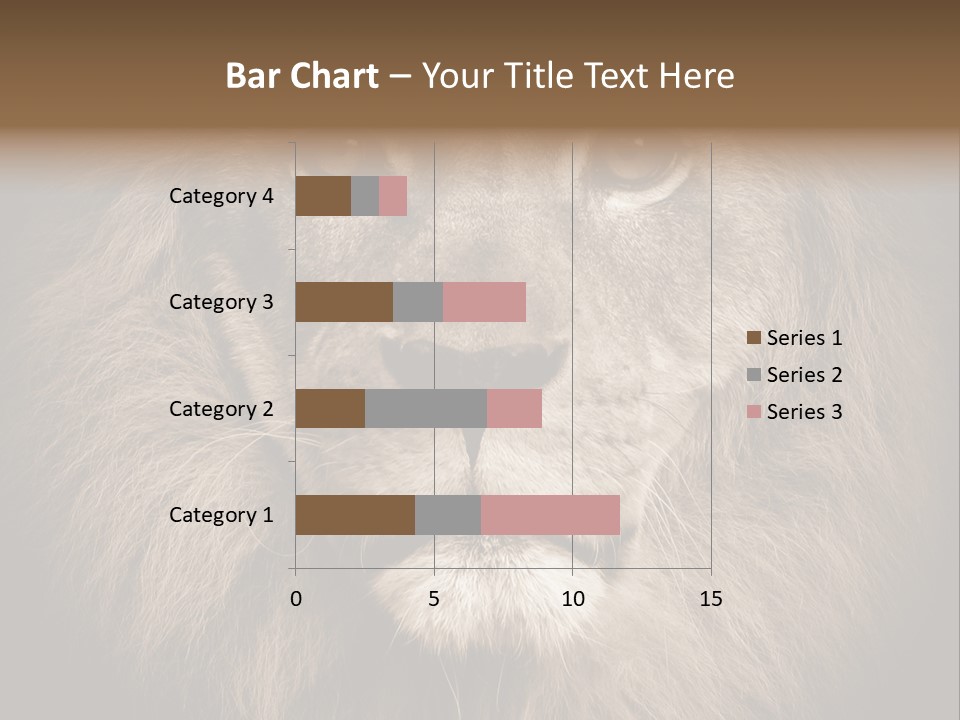 Noble Lion Mane PowerPoint Template