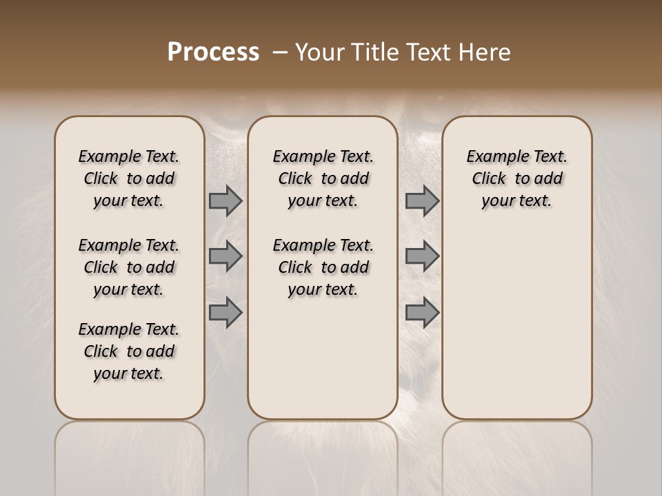 Noble Lion Mane PowerPoint Template