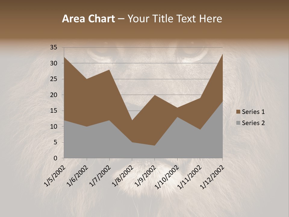 Noble Lion Mane PowerPoint Template
