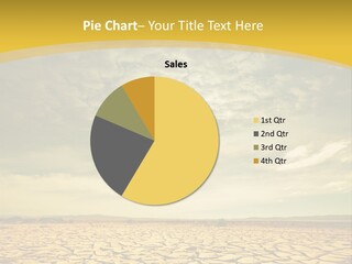 Climate Wasteland Environment PowerPoint Template