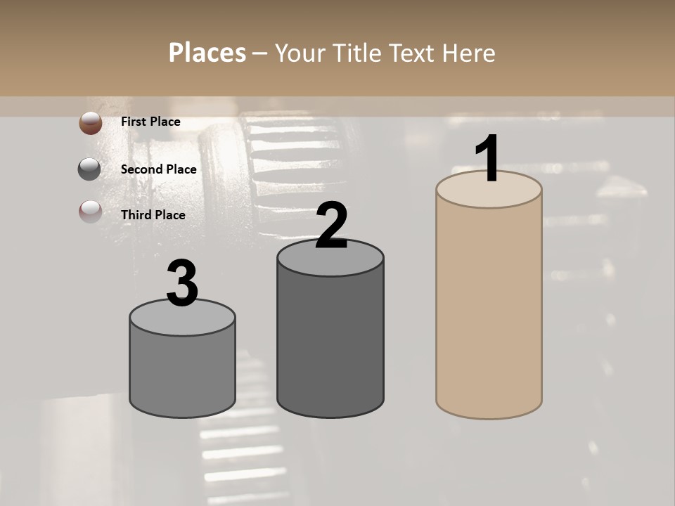 Engine Tooth Collaboration PowerPoint Template