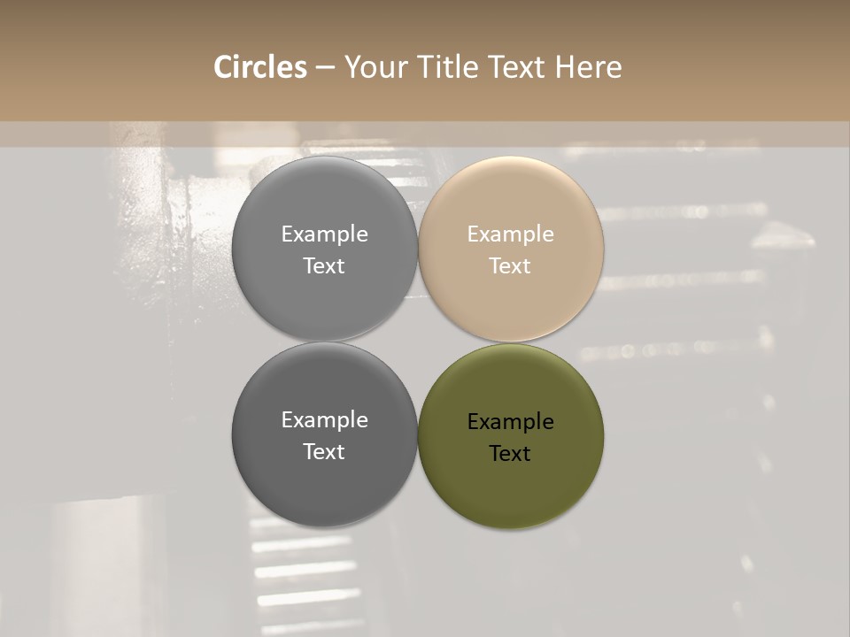 Engine Tooth Collaboration PowerPoint Template