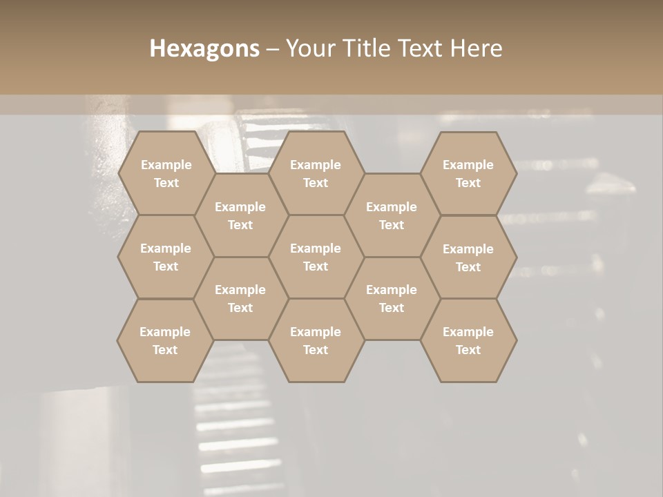Engine Tooth Collaboration PowerPoint Template