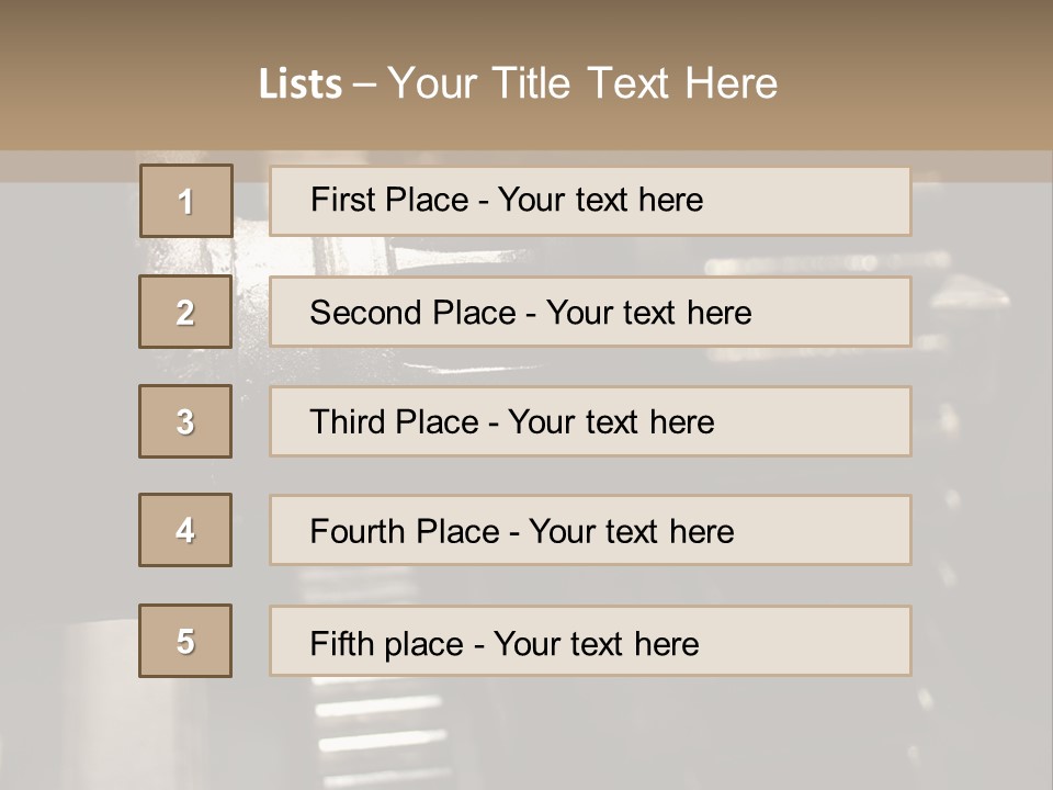 Engine Tooth Collaboration PowerPoint Template