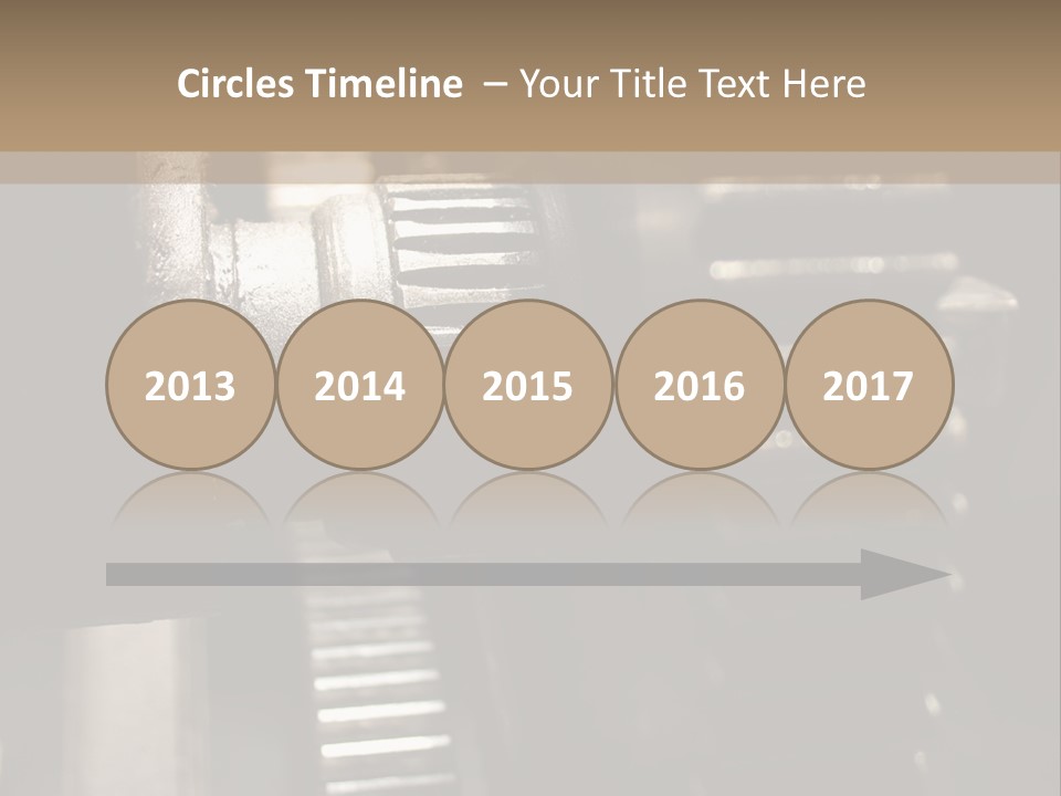 Engine Tooth Collaboration PowerPoint Template