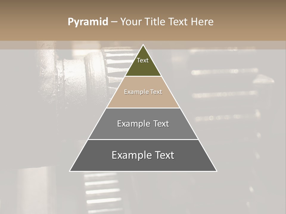 Engine Tooth Collaboration PowerPoint Template