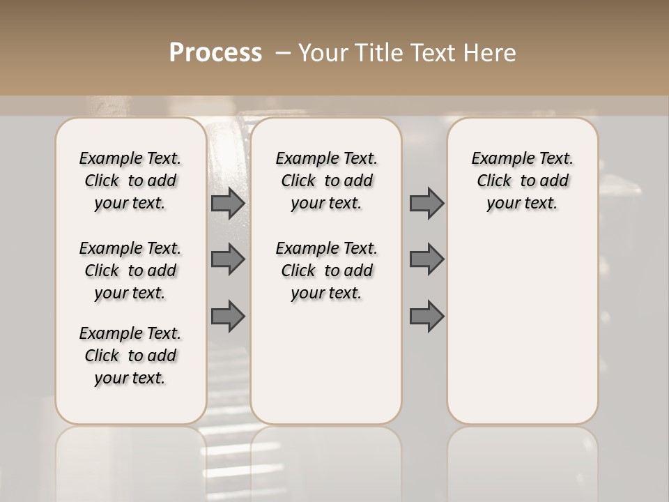Engine Tooth Collaboration PowerPoint Template