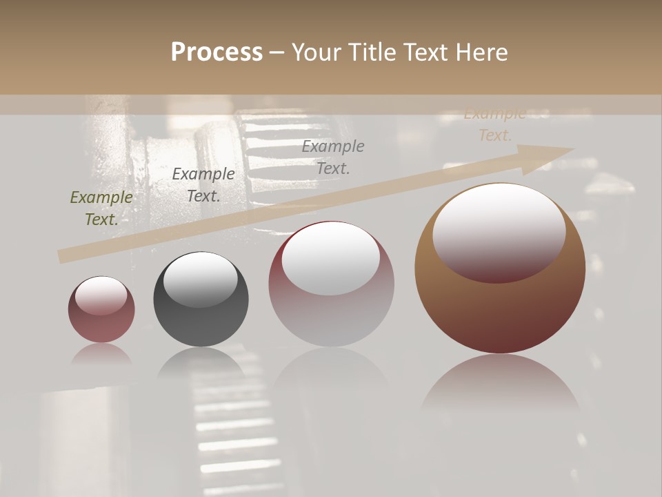 Engine Tooth Collaboration PowerPoint Template