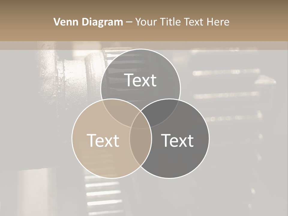 Engine Tooth Collaboration PowerPoint Template