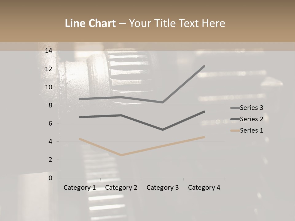 Engine Tooth Collaboration PowerPoint Template