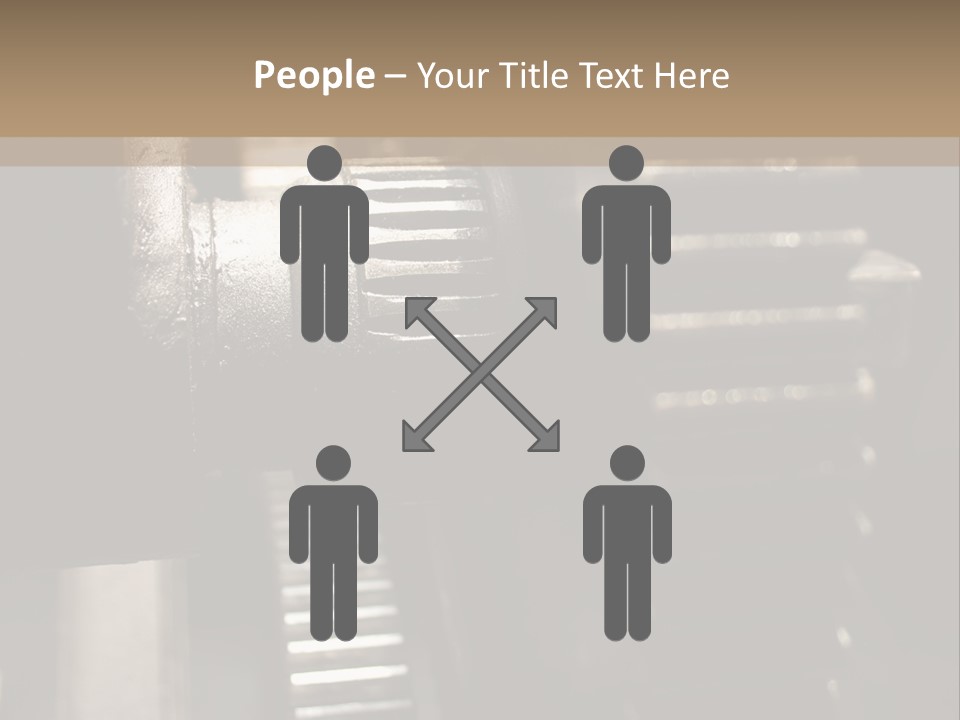 Engine Tooth Collaboration PowerPoint Template