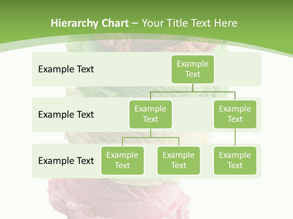 Scoop Sweet Food Kiwi PowerPoint Template