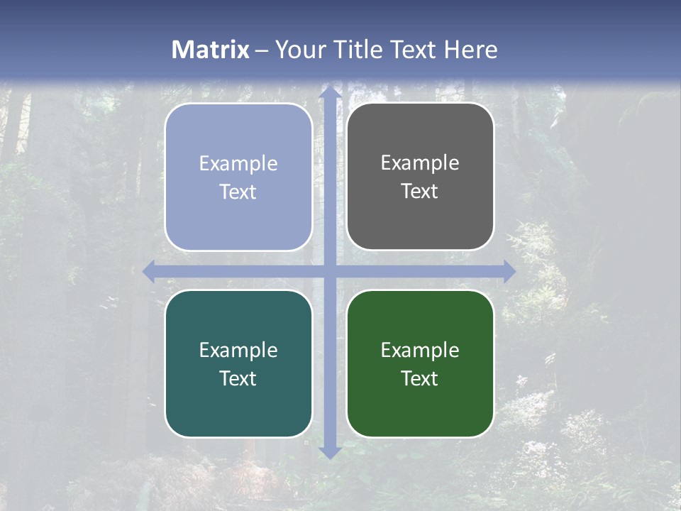 Magic Beam Footpath PowerPoint Template