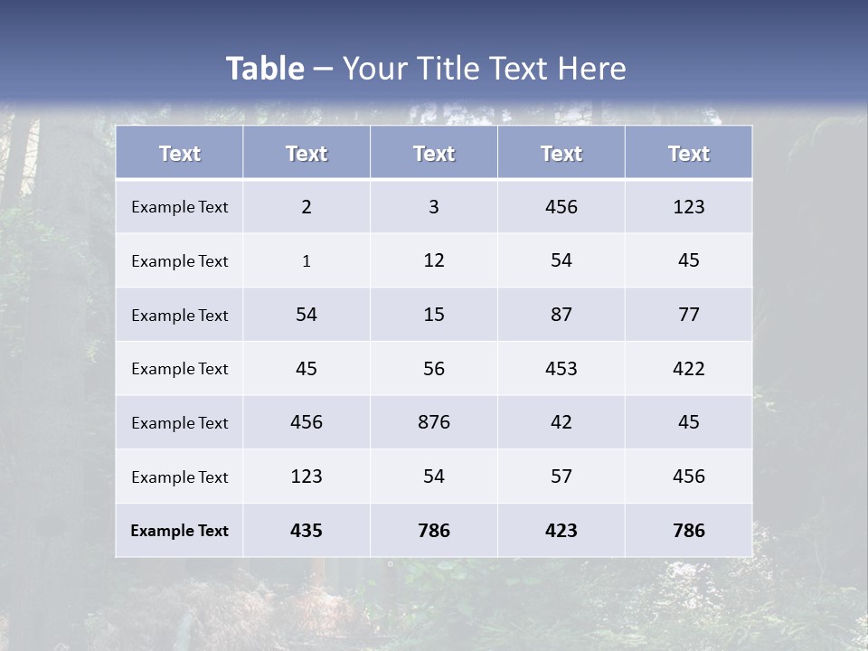 Magic Beam Footpath PowerPoint Template