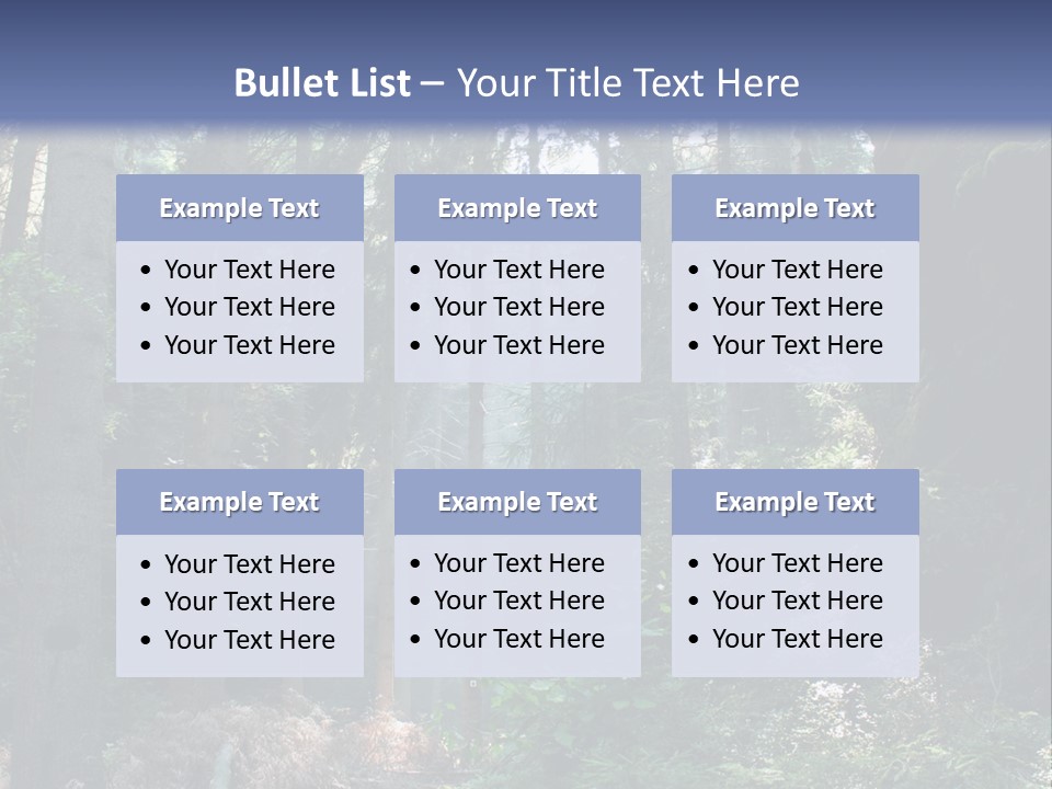 Magic Beam Footpath PowerPoint Template