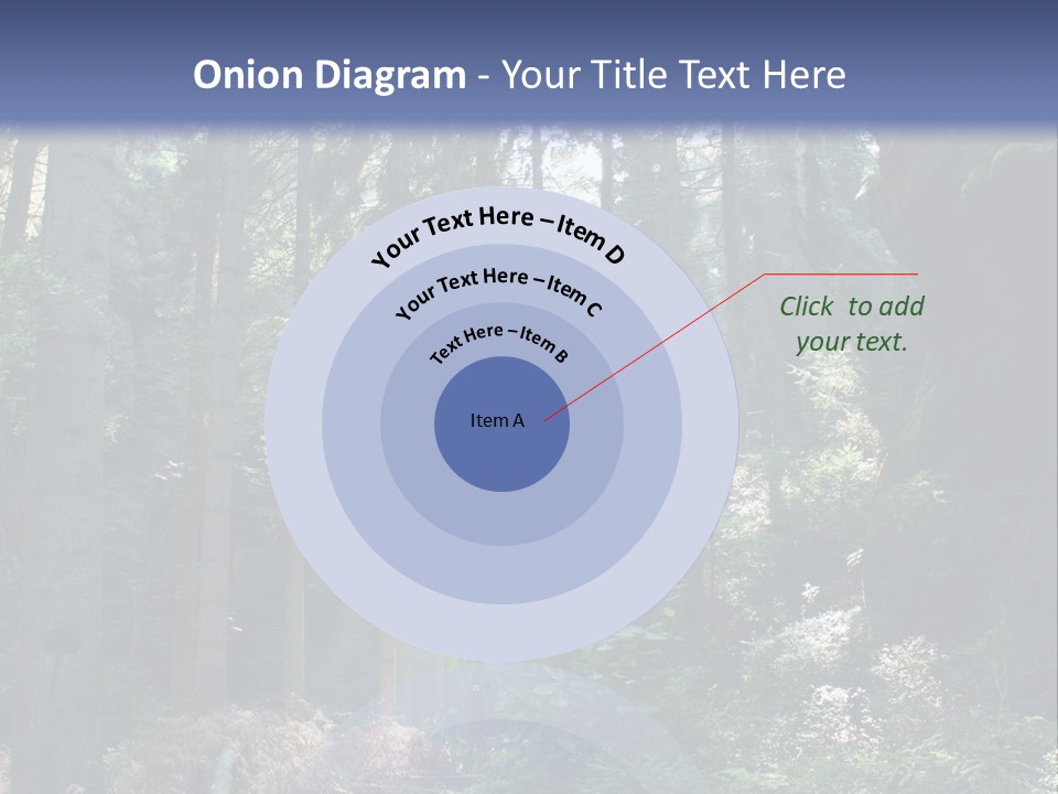 Magic Beam Footpath PowerPoint Template