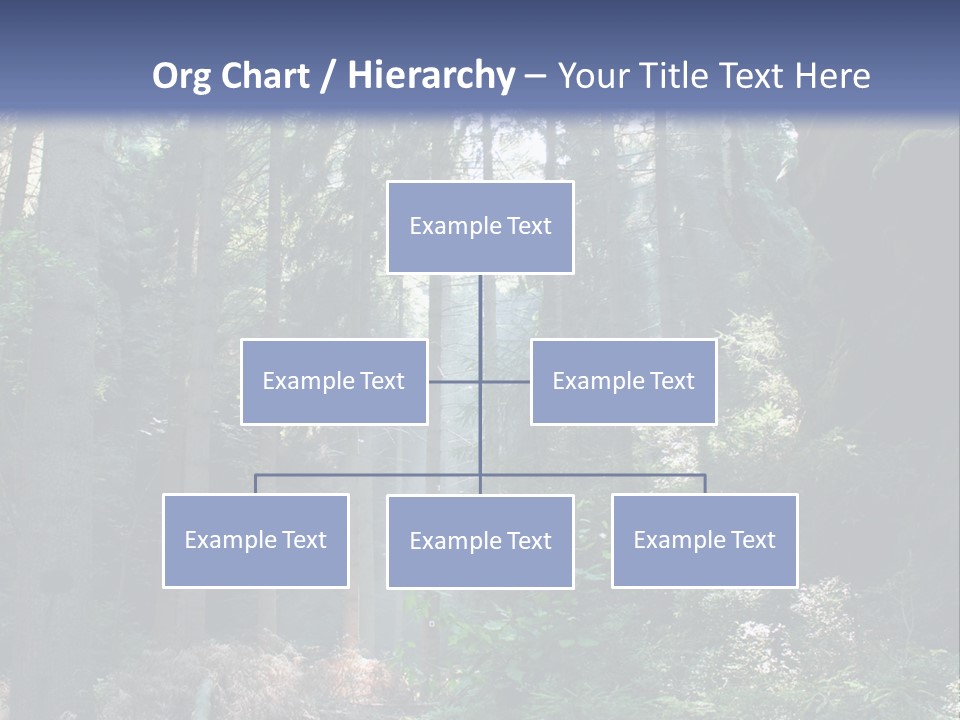 Magic Beam Footpath PowerPoint Template