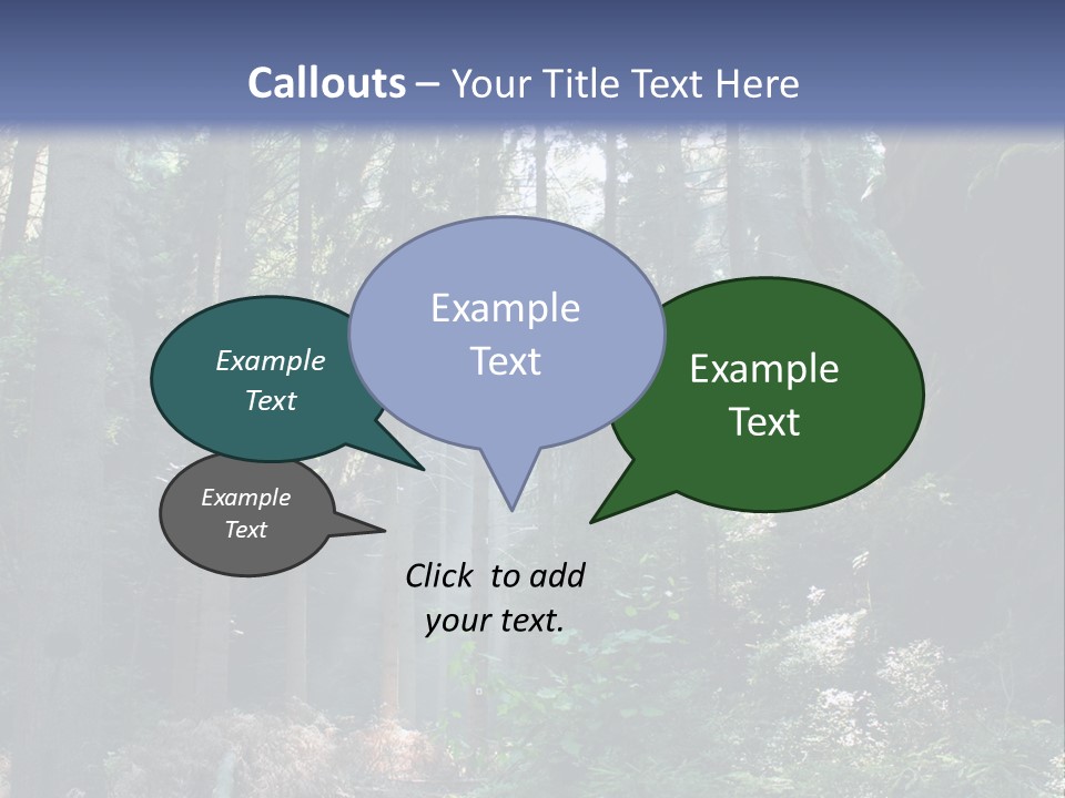 Magic Beam Footpath PowerPoint Template