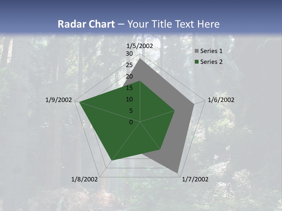 Magic Beam Footpath PowerPoint Template
