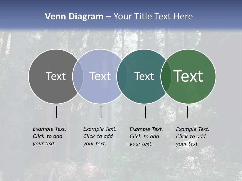 Magic Beam Footpath PowerPoint Template