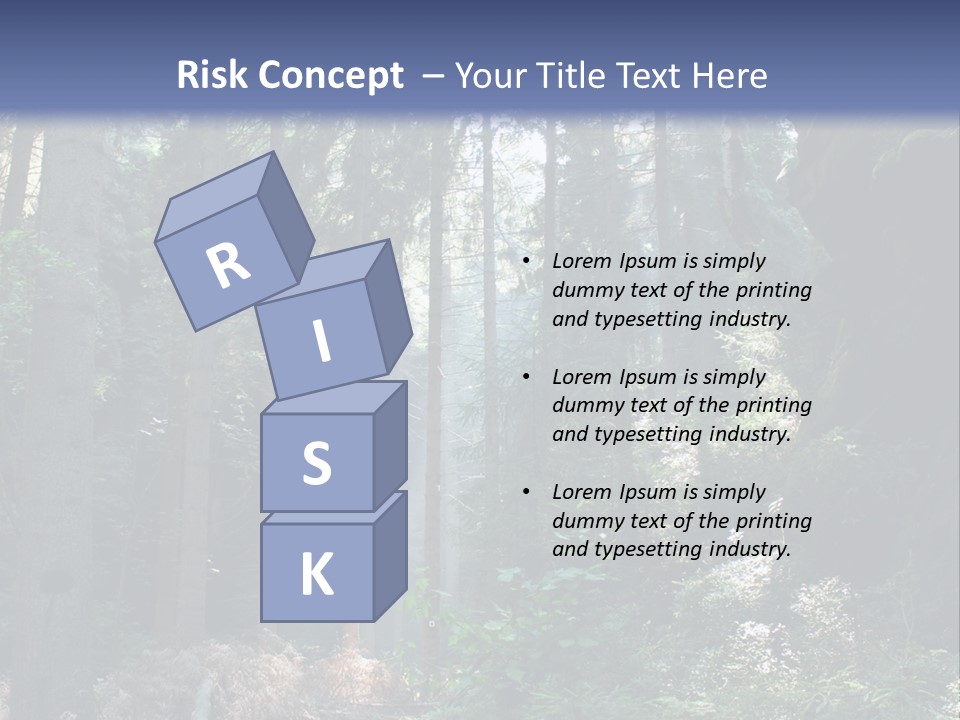 Magic Beam Footpath PowerPoint Template