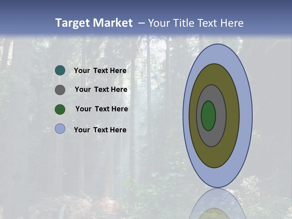 Magic Beam Footpath PowerPoint Template