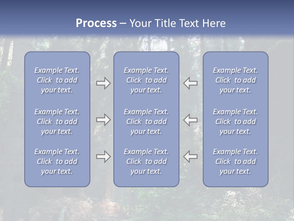 Magic Beam Footpath PowerPoint Template