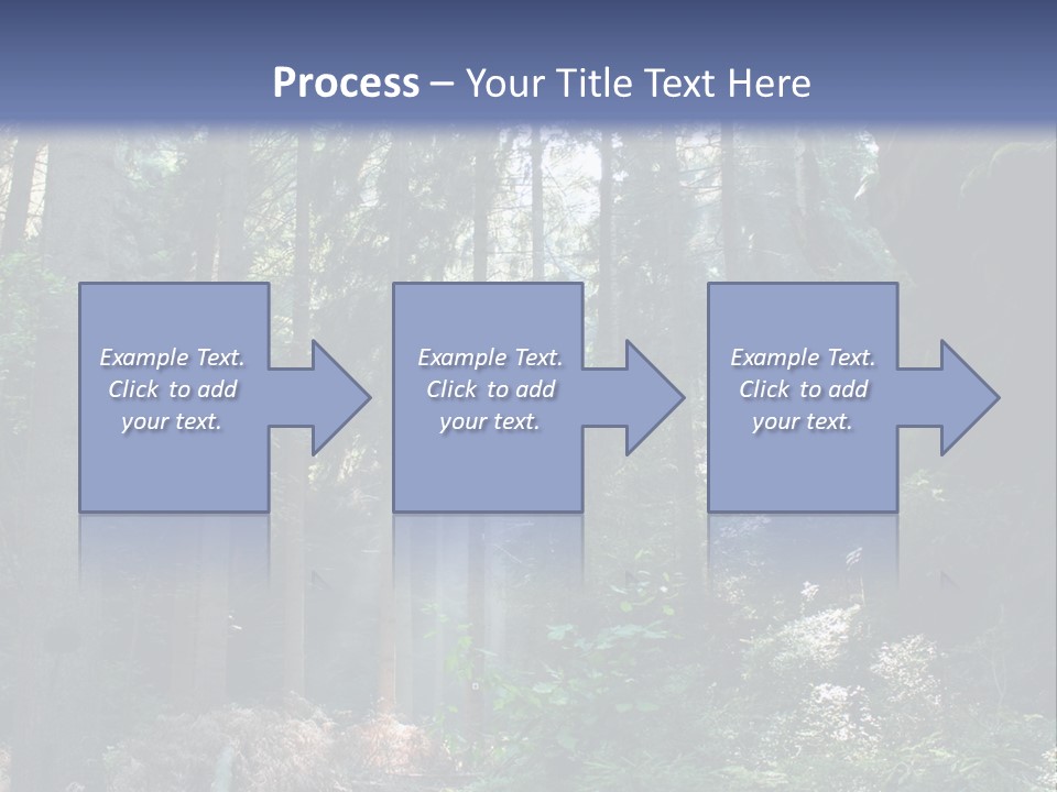 Magic Beam Footpath PowerPoint Template