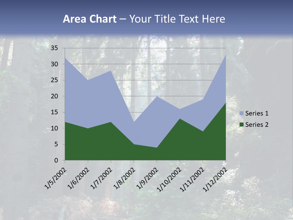 Magic Beam Footpath PowerPoint Template
